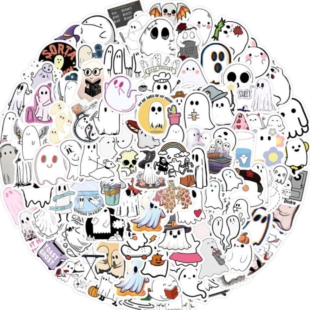 Ghost Halloween Assorted Stickers - Picture 11 of 11
